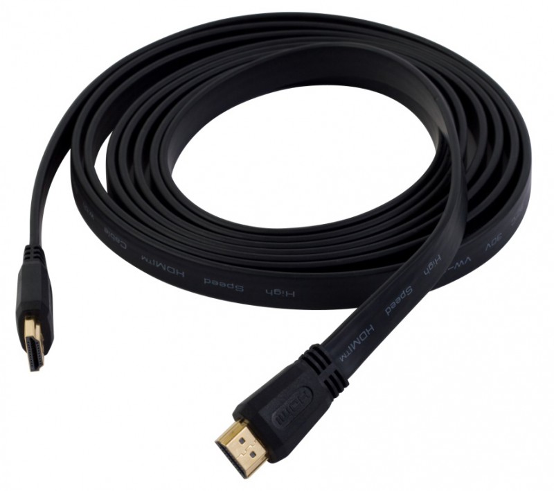  Video HDMI to HDMI (19pin to 19pin) FLAT. 3m ver1.4