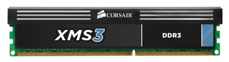 Memory DDD3 8192Mb 1600MHz, Corsair 2x4GB, 9-9-9-24, XMS3 Core i7,i5 CMX8GX3M2A1600C9