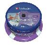  DVD+R Verbatim 8.5GB DL 8x Printable Cake Box (25) 43667