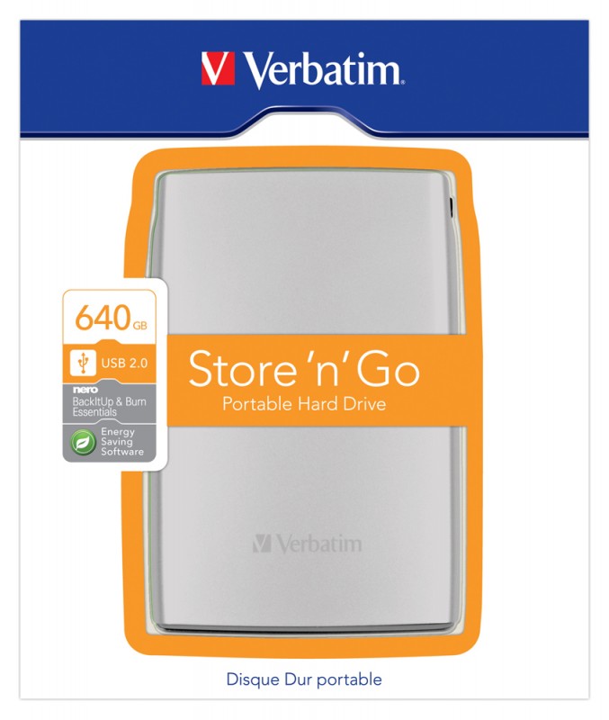   Verbatim USB 640Gb [53003] Store'n'Go (5400rpm) 8Mb 2.5"