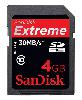   SDHC 4Gb  Extreme III 200x SanDisk (SDSDX3-004G-E31)