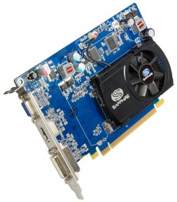  Sapphire PCI-E ATI HD5550 1024Mb DDR2 HDMI/DVI-I/VGA Lite RTL