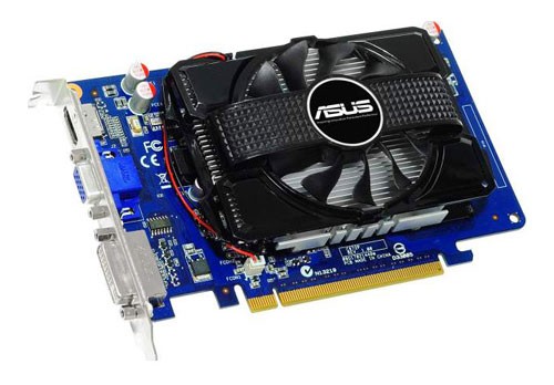  Asus PCI-E NV ENGT240/DI/512MD3 GF240 512Mb 128bit DDR3 HDTV+DVI RTL