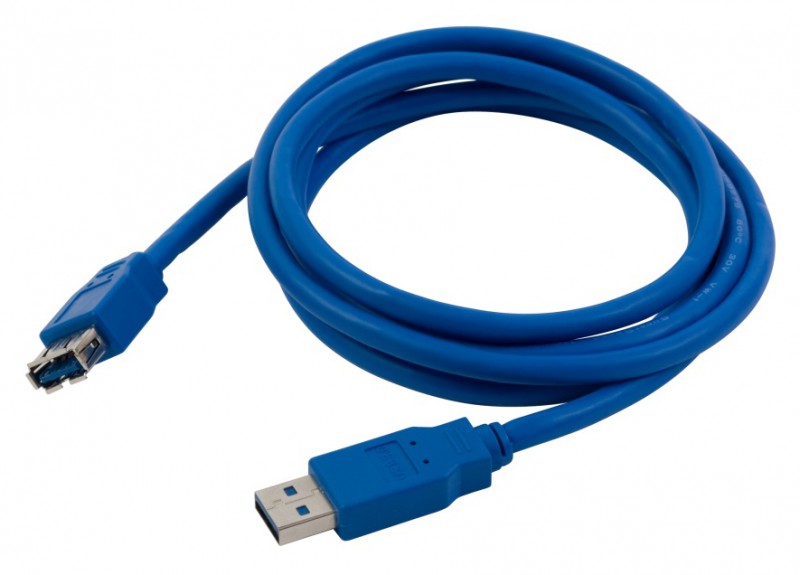   PC PET USB 3.0 Am-Af extension cable 1.5m