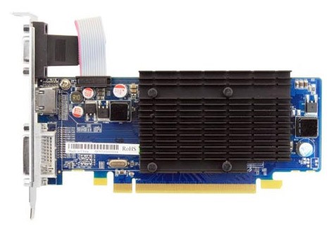  Sapphire PCI-E ATI HD5450 512Mb DDR2 HDMI/DVI-I/VGA bulk