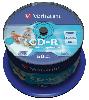  CD-R Verbatim 700Mb 52x Wide Printable (50) 43309