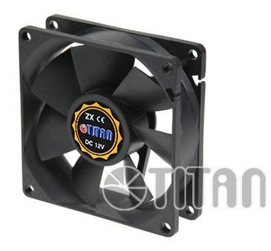  Titan TFD-8025L12S 80x80 case (3pin) (TFD-8025M12S)