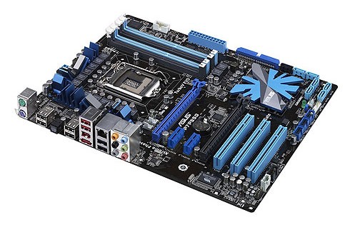   Asus P7P55D Soc-1156 iP55 DDRIII ATX SATA AC'97 8ch LAN-Gbt +1394 +RaiD