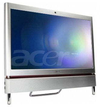 Моноблок Acer AS Z5700 23" Ci3 550/3G/1Tb/Intel GMA4500/TV/DVD-RW/CR/WF/BT/W7HP/KB+m silver