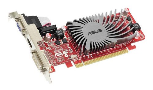  Asus PCI-E ATI EAH5450 SILENT/DI/512MD2/LP EAH5450 512Mb DDR2 DVI+HDMI+VGA Low Profile RT