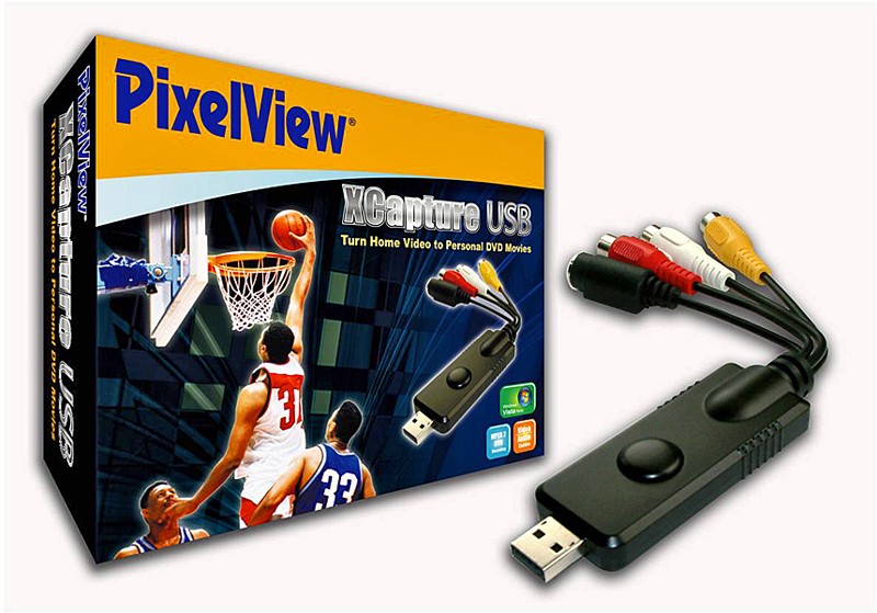   Pixelview USB Xcapture (USB Video Capture, Composite RCA, S-Video Input, Cyberlink PD)