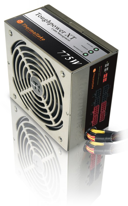   Thermaltake ATX 775W TPX-775MPCE 80+ APFC, 140mm fan, Cab Manag, RTL