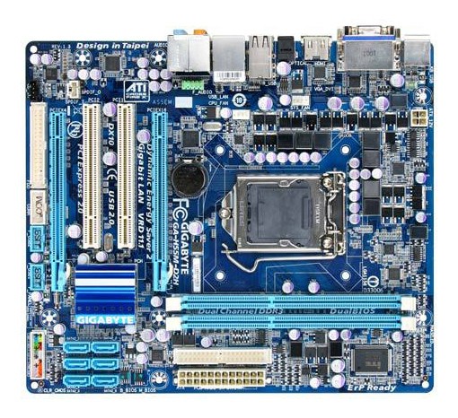   Gigabyte GA-H55M-D2H Soc-1156 iH55 DDRIII mATX SATA AC'97 8ch. LAN-Gbt