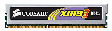  DDRIII 6144Mb 1333MHz Corsair 3x2Gb 9-9-9-24, XMS3 Classic, Corei7 support (TR3X6G1333C9)