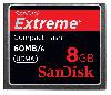   Compact Flash 8Gb Extreme 400x SanDisk (SDCFX-008G-E61)