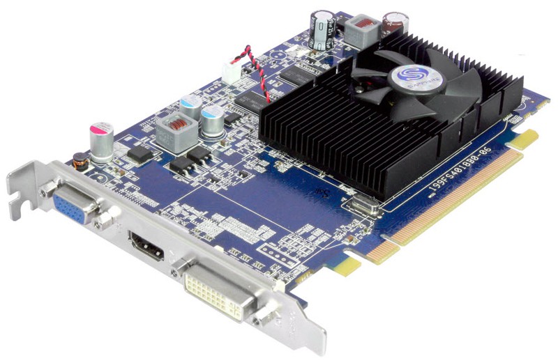  Sapphire PCI-E ATI HD4650 HM W/512Mb DDR2 VRAM HDMI/ DVI-I / VGA bulk