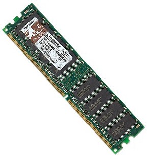  DDR 1024Mb PC3200 Kingston CL3 (3-3-3) DIMM (KVR400X64C3A/1G)