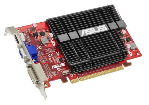  Asus PCI-E ATI EAH5450 SILENT/DI/1GD2 EAH5450 1024Mb DDR2 2*DVI-I+HDMI RTL