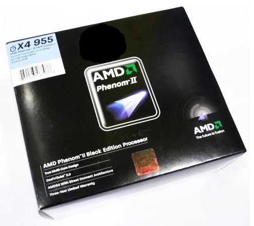  AMD Phenom II X4 955 AM3 (HDZ955FBGBOX) (3.2/2000/8Mb) Box