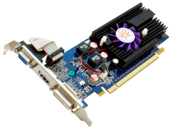  Sparkle PCI-E NV GF8400GS 1024Mb DDR3 TV+DVI CRT+DVI-I+HDMI sRTL