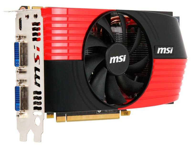  MSI PCI-E NV N460GTX-M2D1GD5/OC GF460GTX 1G 256b 725/3600 DDR5 D-DVI*2+CRT+mHDMI RTL