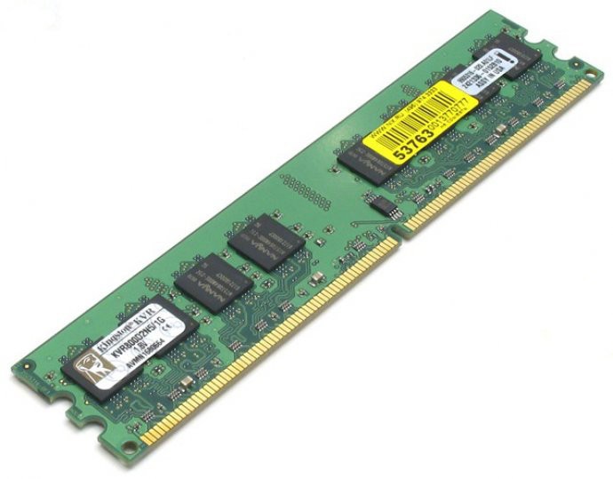  DDRII 1024Mb 800Mhz Kingston CL5 DIMM (KVR800D2N5/1G)