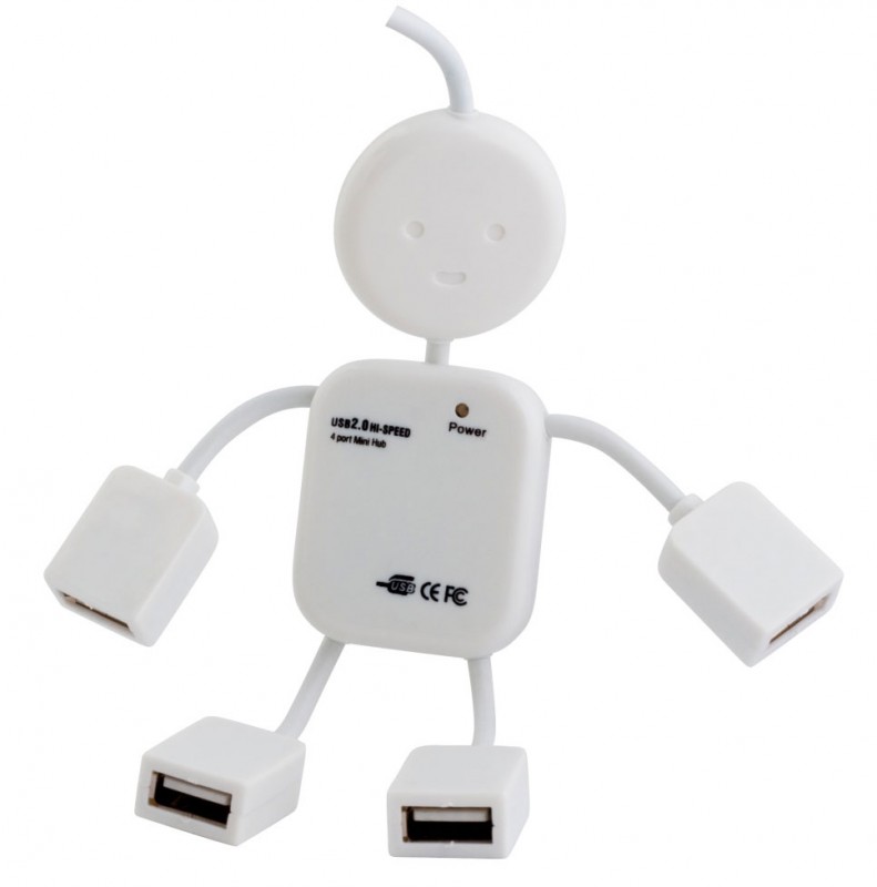  PC PET 4-port USB2.0 (Human)