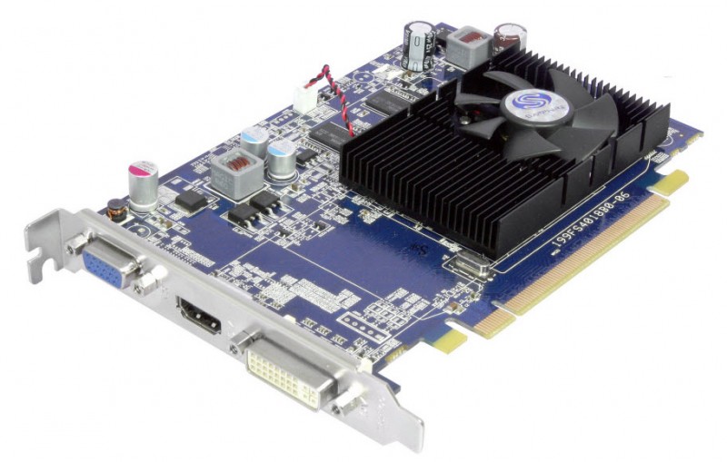  Sapphire PCI-E ATI HD4650 512Mb DDR2 64bit HDMI/ DVI-I / VGA bulk