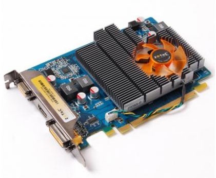  Zotac PCI-E NV ZT-20402-10L GT240 1024Mb 128bit DDR3 550/1580 DVI-I+HDMI+VGA RTL