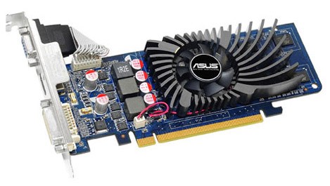  Asus PCI-E NV ENGT220/DI/1GD2(LP)/V2 GF220 1024Mb 128bit DDR2 HDTV+DVI RTL