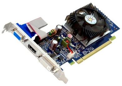  Sparkle PCI-E NV GT210 512Mb 64bit DDR3 400/589 DVI+HDMI+CRT RTL