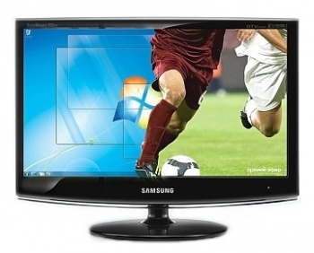 Монитор Samsung TFT 27" P2770HD rose-black 16:9 FullHD 5ms DVI HDMI M/M TV-tuner (Rus)