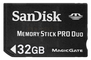   Memory Stick Pro Duo 32Gb SanDisk (SDMSPD-032G-E11)